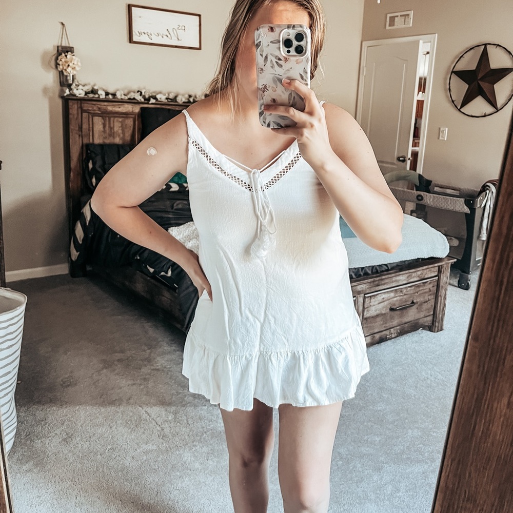White Mini Dress